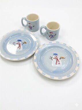 Hartstone Plate and Cup Set of 2